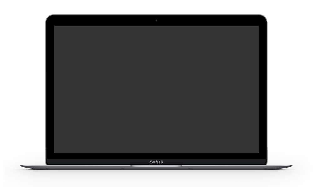 MacBook Pro showing Canvas website design