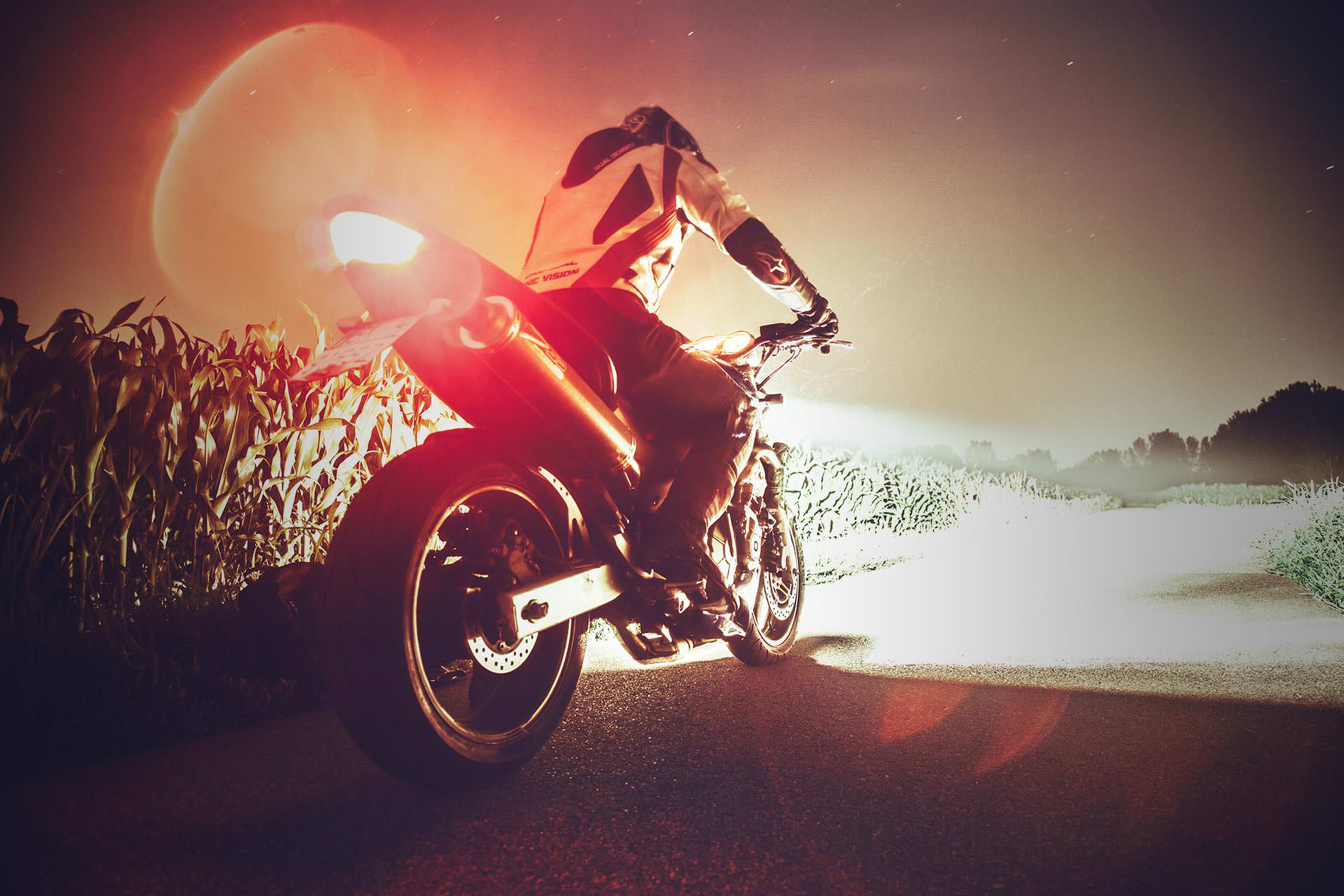 Mountain biking slider background